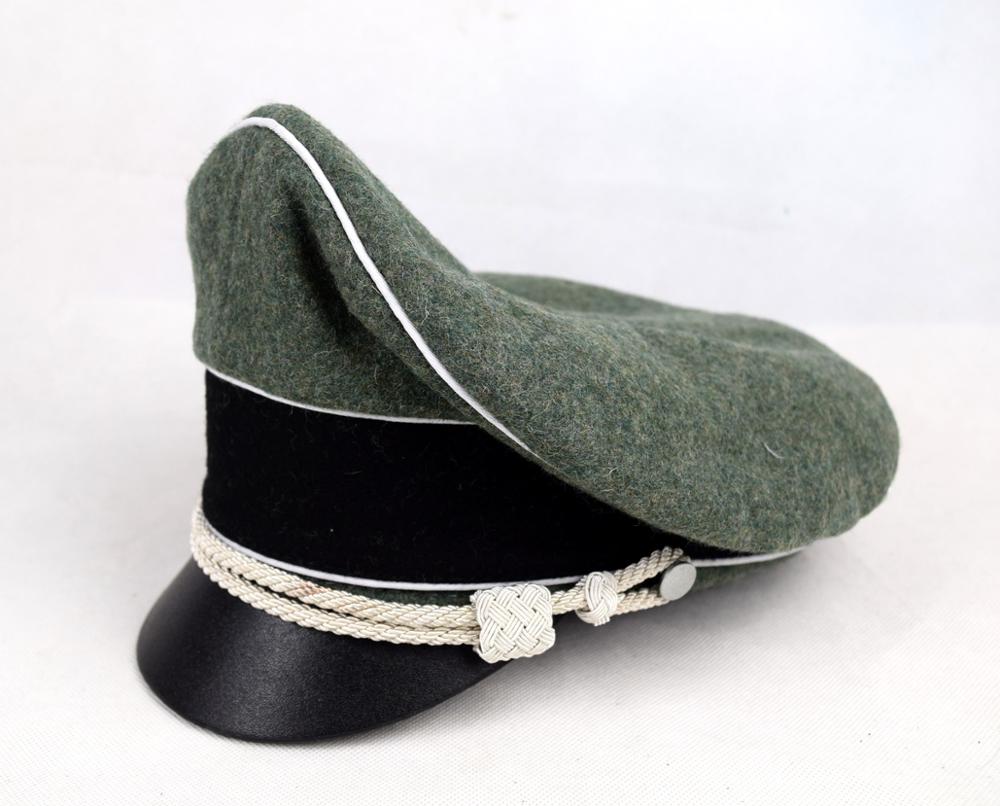 Leather Work Hat - Mariscos de campo alemanes, generales, oficiales,