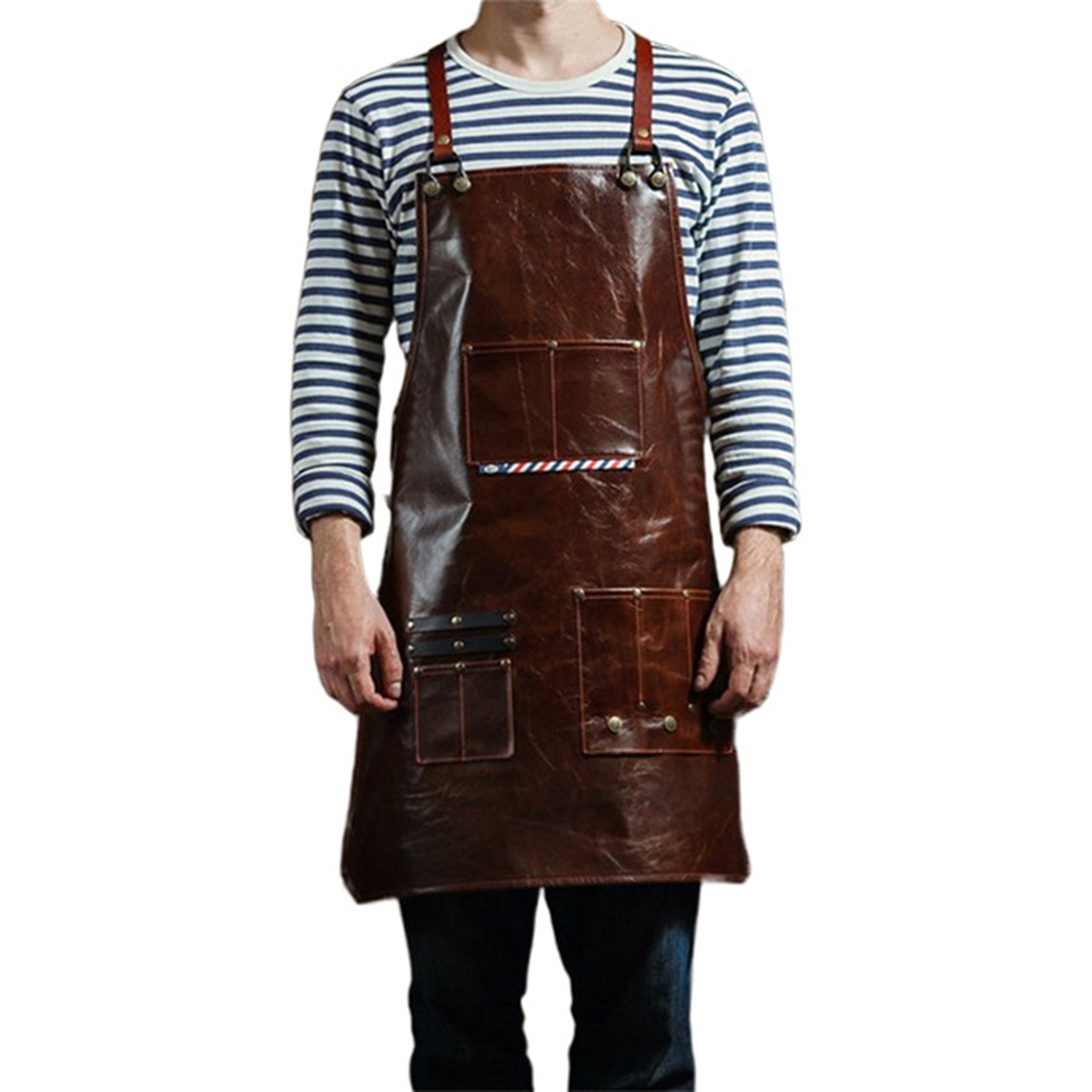 Leatherwork Apron - Delantal de trabajo de cuero para