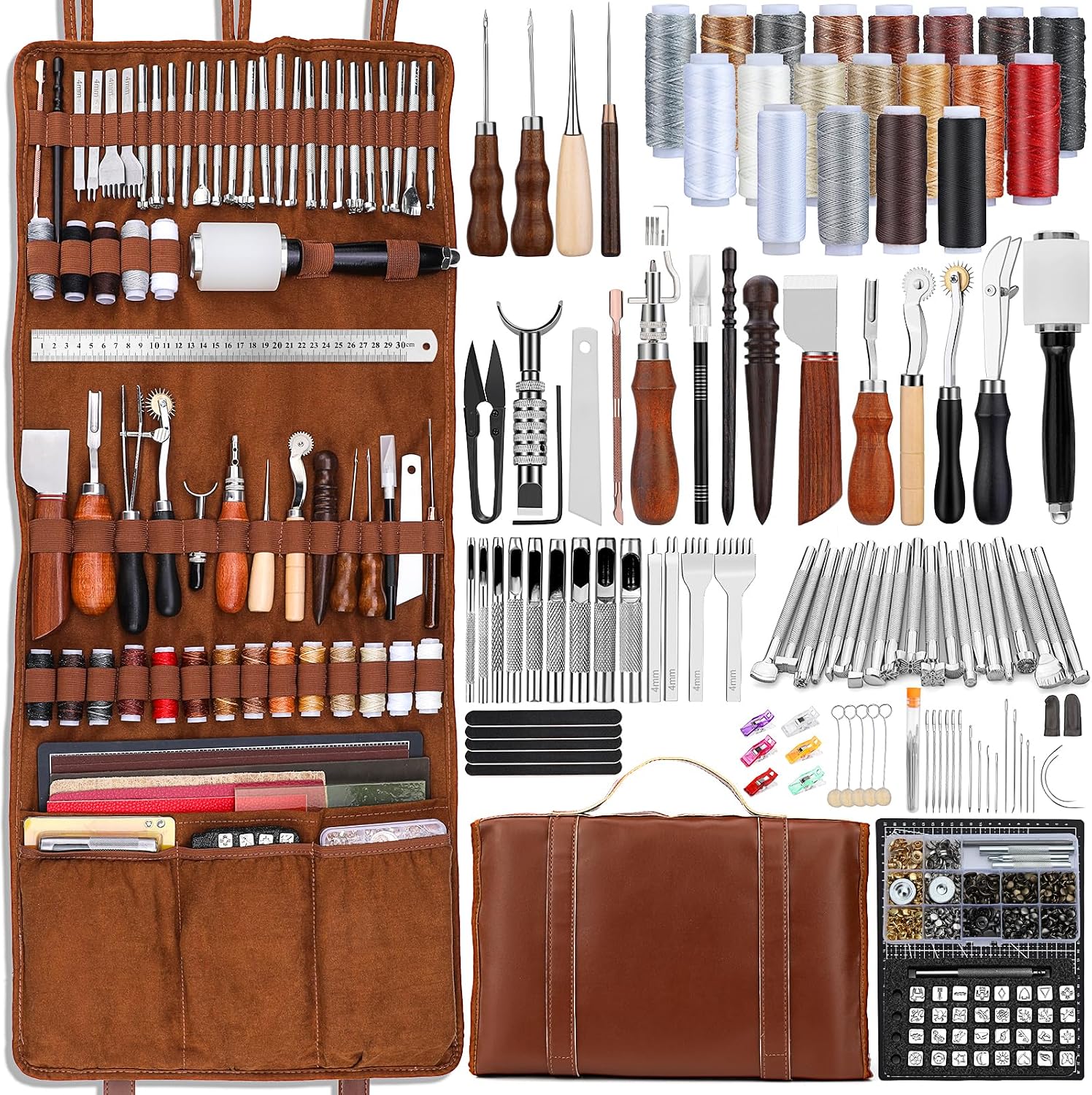 Leather Working - Kit de Herramientas para Trabajar el