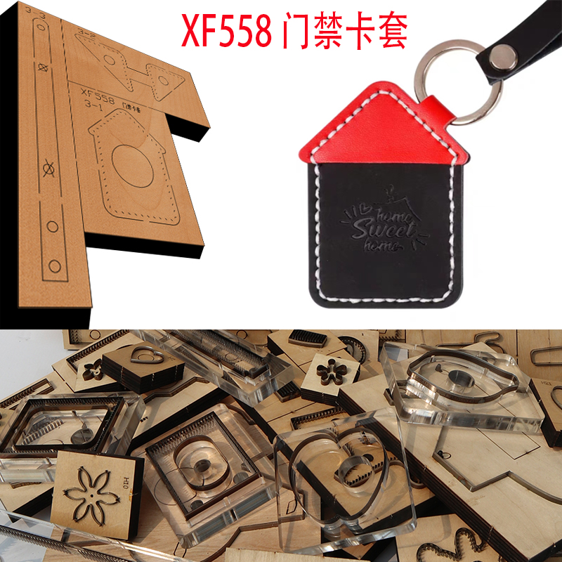 Leathercraft Japan - Soporte de tarjeta de acceso de