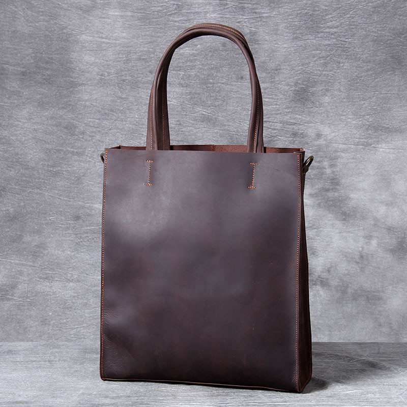 Bolso de mano Vintage de cuero - Leather Work Laptop Bag reseña y precio