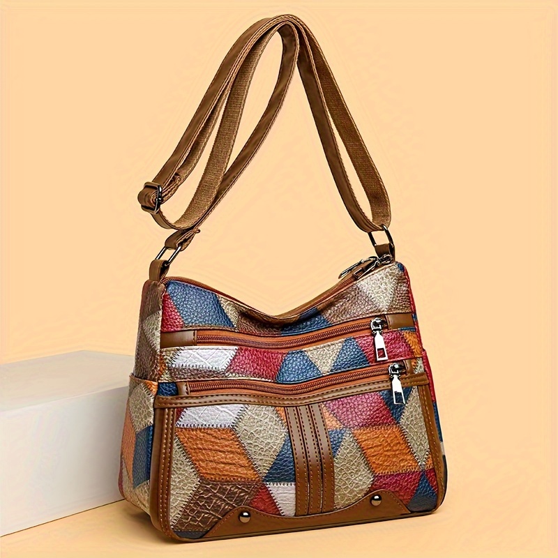 Bolso Bandolera de Cuero Sinté - Leatherwork Free Patterns reseña y precio