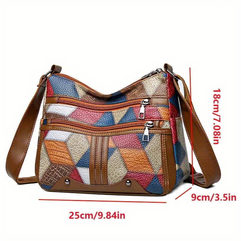 Bolso Bandolera de Cuero Sinté - Leatherwork Free Patterns reseña y precio