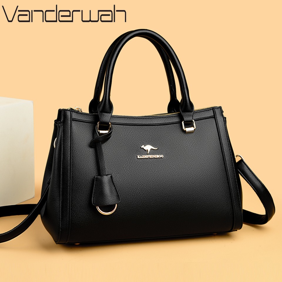 Bolso de Mano de Cuero Sintéti - Leather Work Bag Women reseña y precio