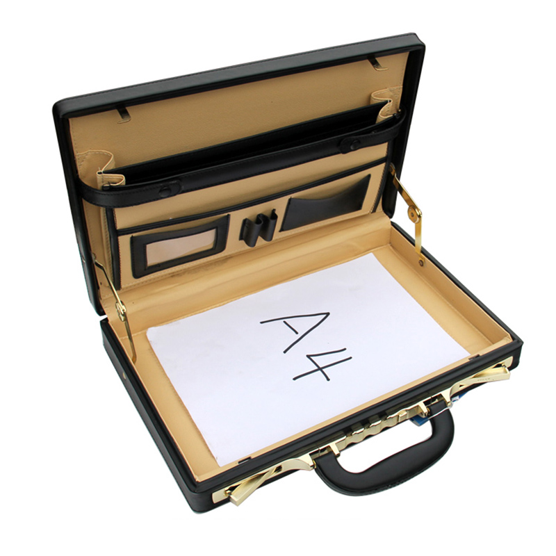 Maleta de viaje de lujo con ru - Leather Work Laptop Bag reseña y precio