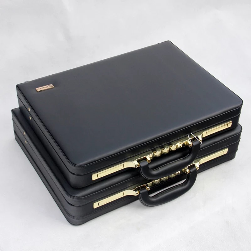 Maleta de viaje de lujo con ru - Leather Work Laptop Bag reseña y precio
