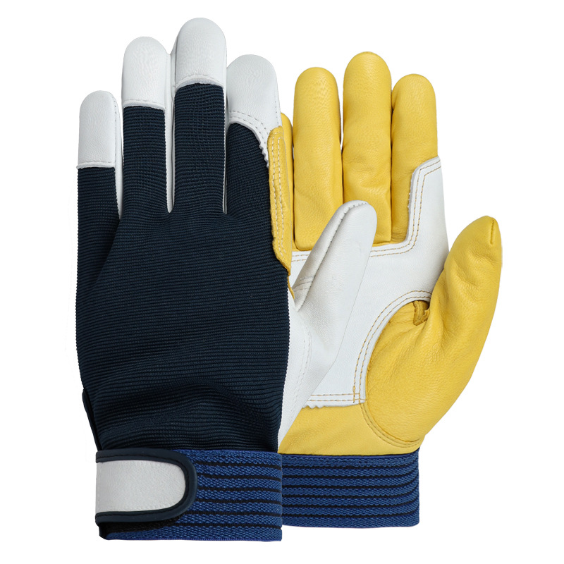 Guantes de trabajo de piel de  - Leatherwork Repairs reseña y precio
