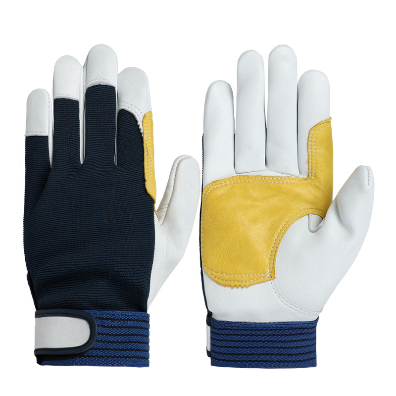 Guantes de trabajo de piel de  - Leatherwork Repairs reseña y precio