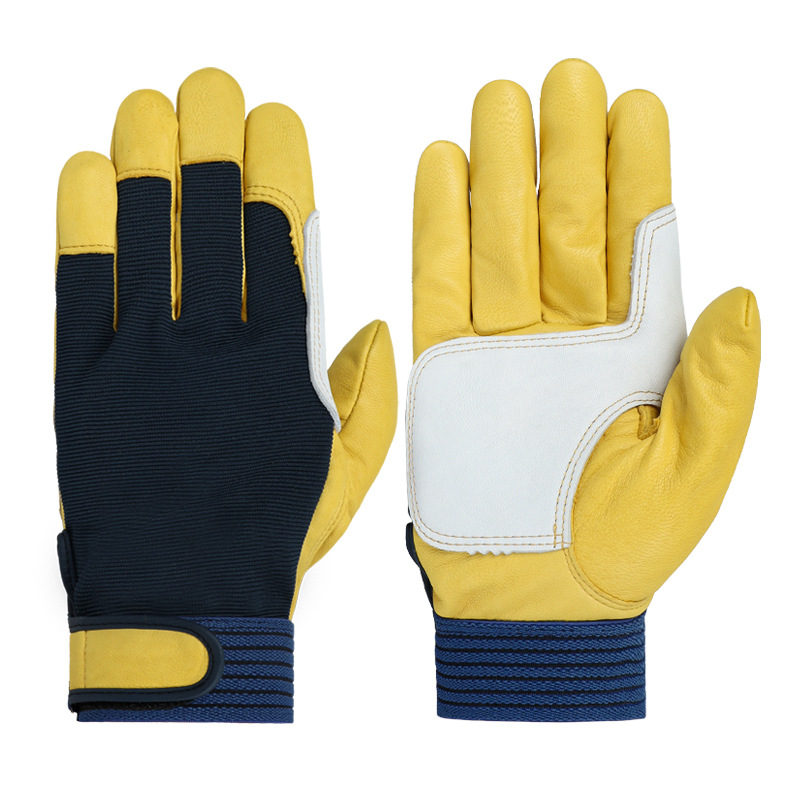 Guantes de trabajo de piel de  - Leatherwork Repairs reseña y precio