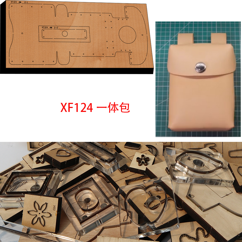 Troquel de madera con hoja de  - Leathercraft Japan reseña y precio