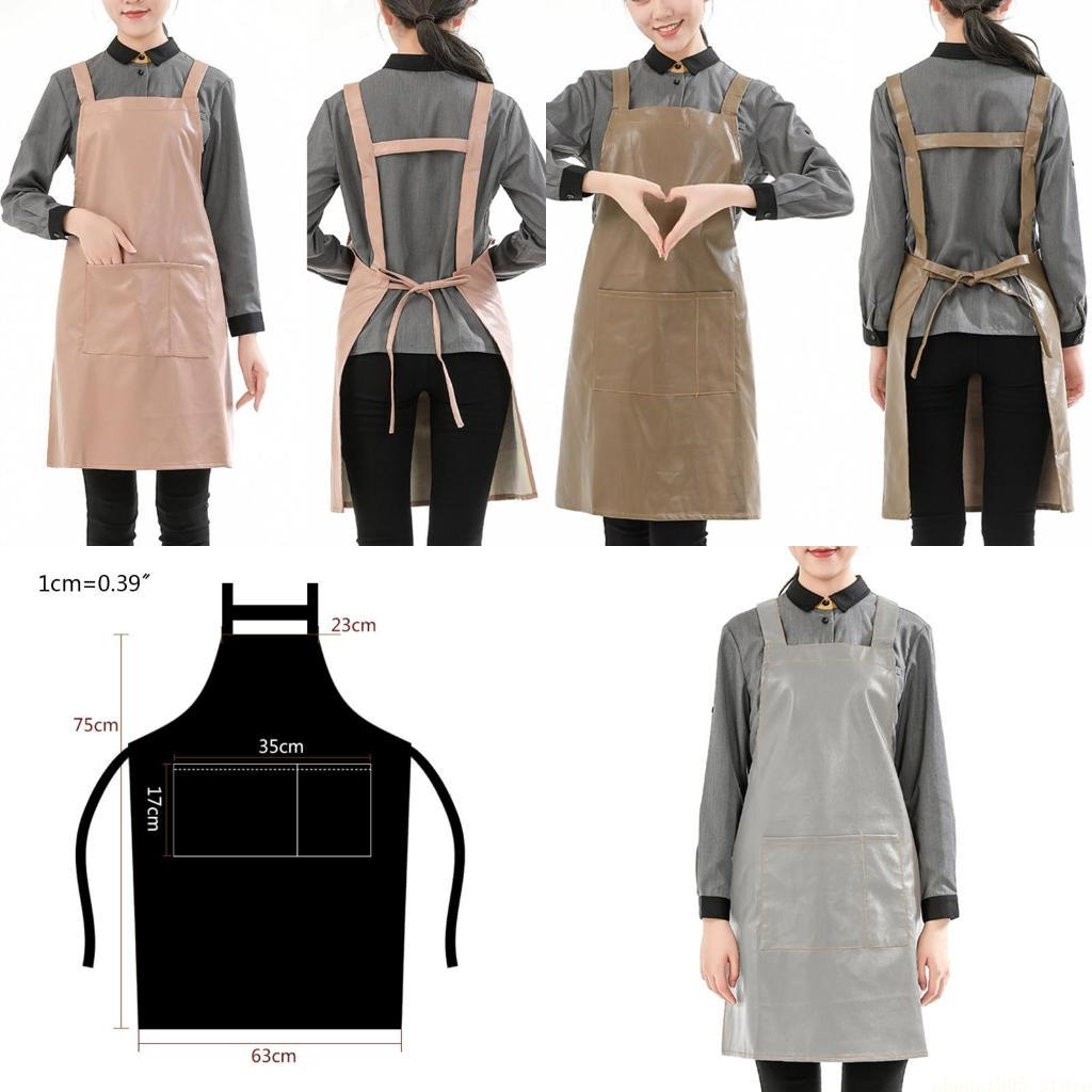 QX2E Delantal trabajo impermea - Leatherwork Apron reseña y precio