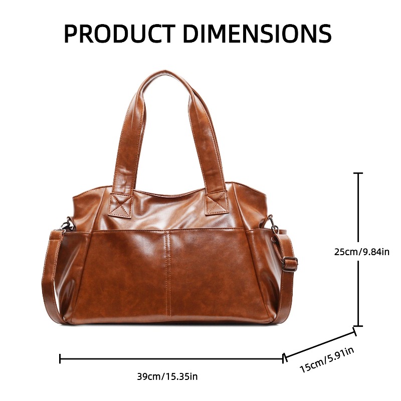 Bolso de mano retro de cuero s - Leather Work Bag Women reseña y precio