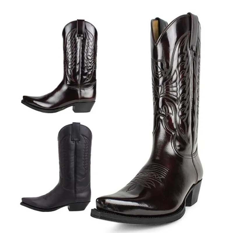 Botas de vaquero para hombre y - Leather Work Women Shoes reseña y precio