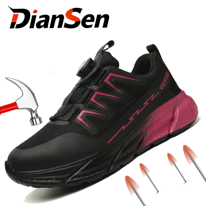 Zapatos de Trabajo Ligeros par - Leather Work Women Shoes reseña y precio