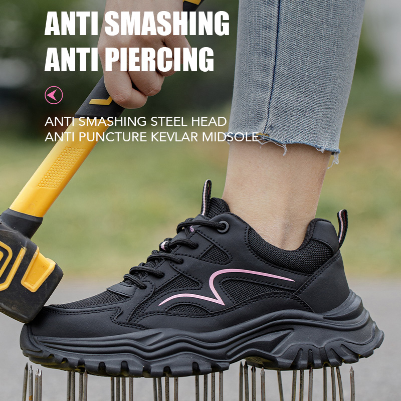 Zapatos de Seguridad Cómodos,  - Leather Work Women Shoes reseña y precio