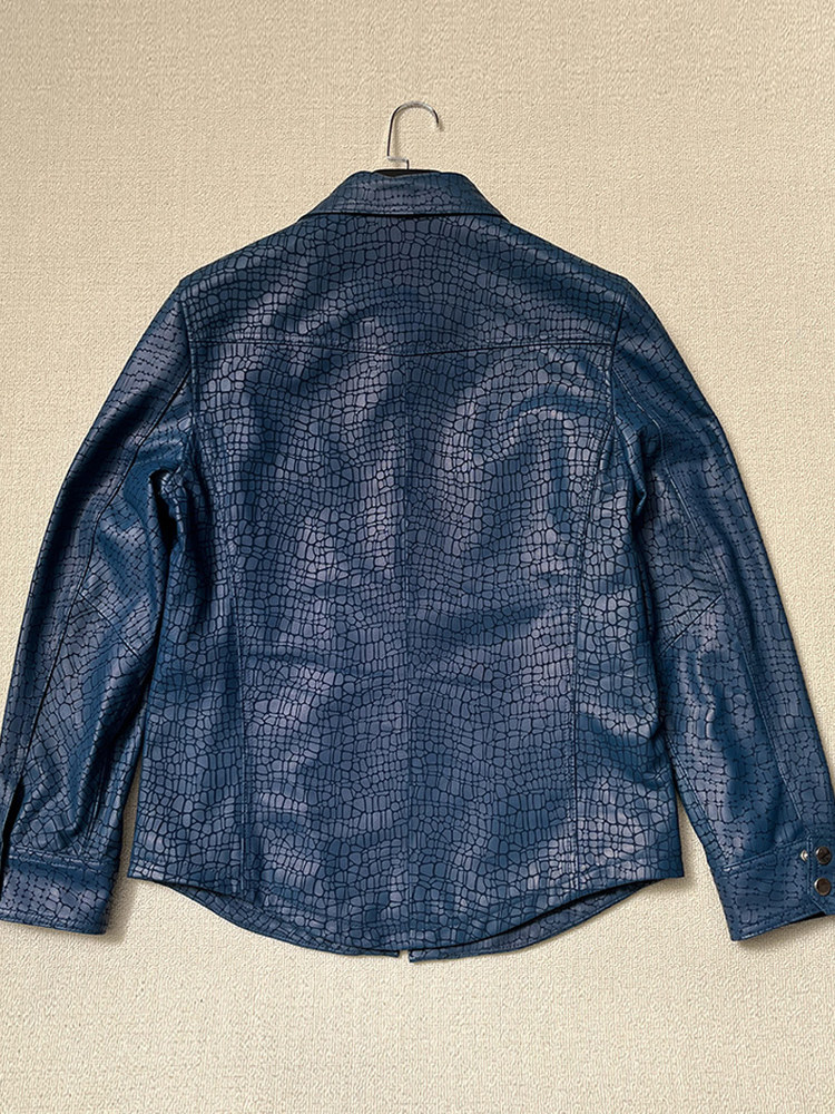 Chaqueta de Cuero Genuino de P - Leatherwork Free Patterns reseña y precio