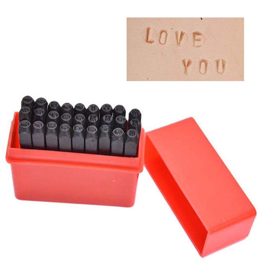 Juego de Punzones de Letras, K - Leatherwork Free Patterns reseña y precio