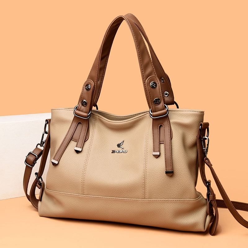 Bolsos de mano de cuero de dis - Leather Work Laptop Bag reseña y precio